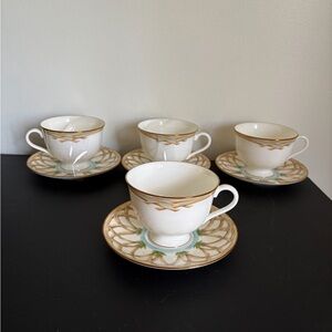 Lenox British Colonial Collection Colonial Bamboo Cup & Saucer set Total 12